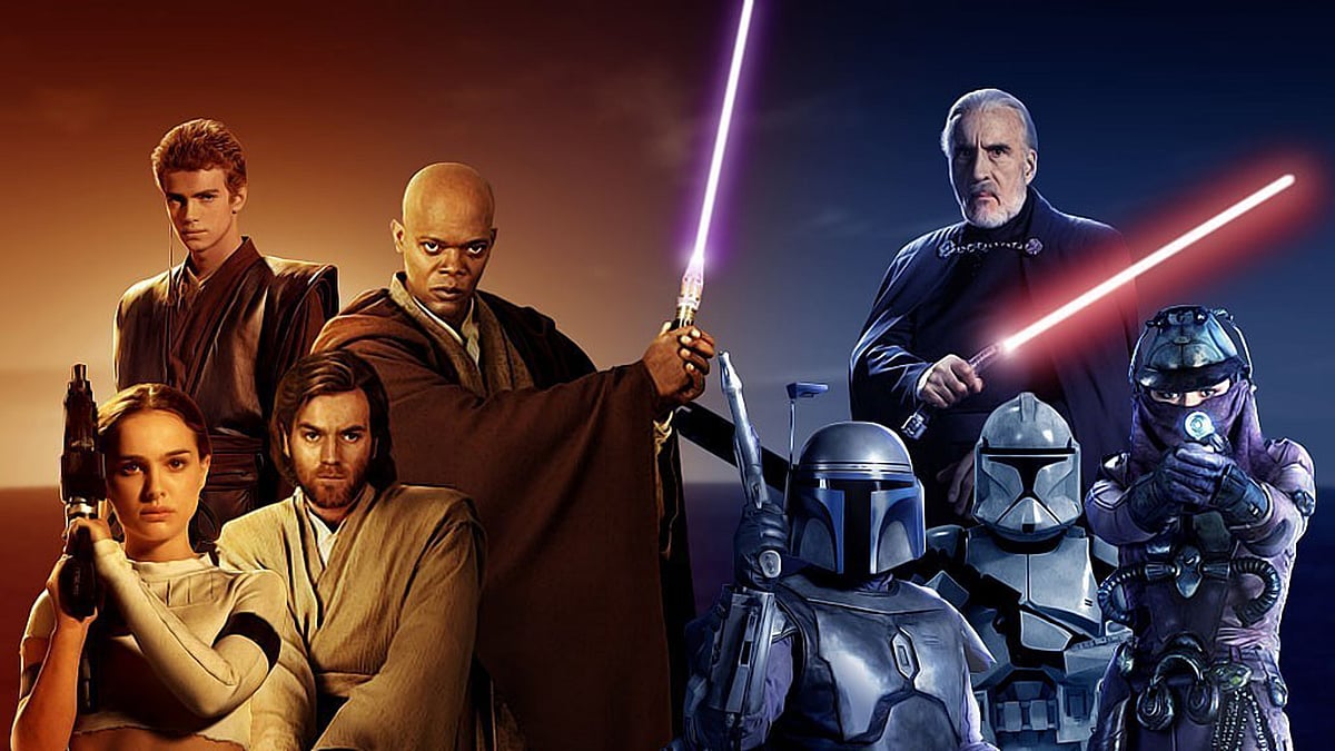 Poster of the <i>Star Wars: The Attack of the Clones.</i>