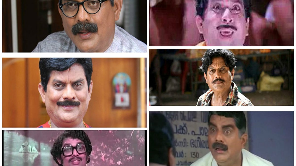 Jagathy Sreekumar has played many roles, and regaled audiences with his humour. (Photo courtesy: TheNewsMinute)