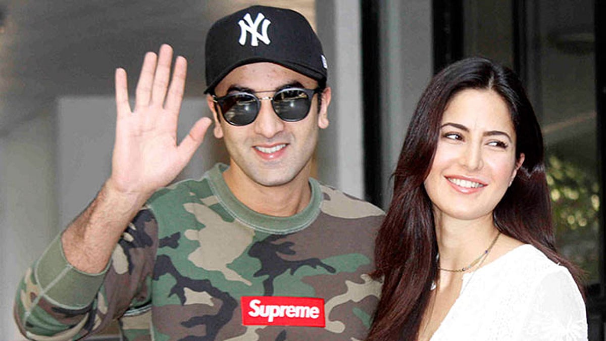 Ranbir Kapoor and Katrina Kaif at the celebratory Christmas brunch at the Kapoor’s (Photo: Yogen Shah)