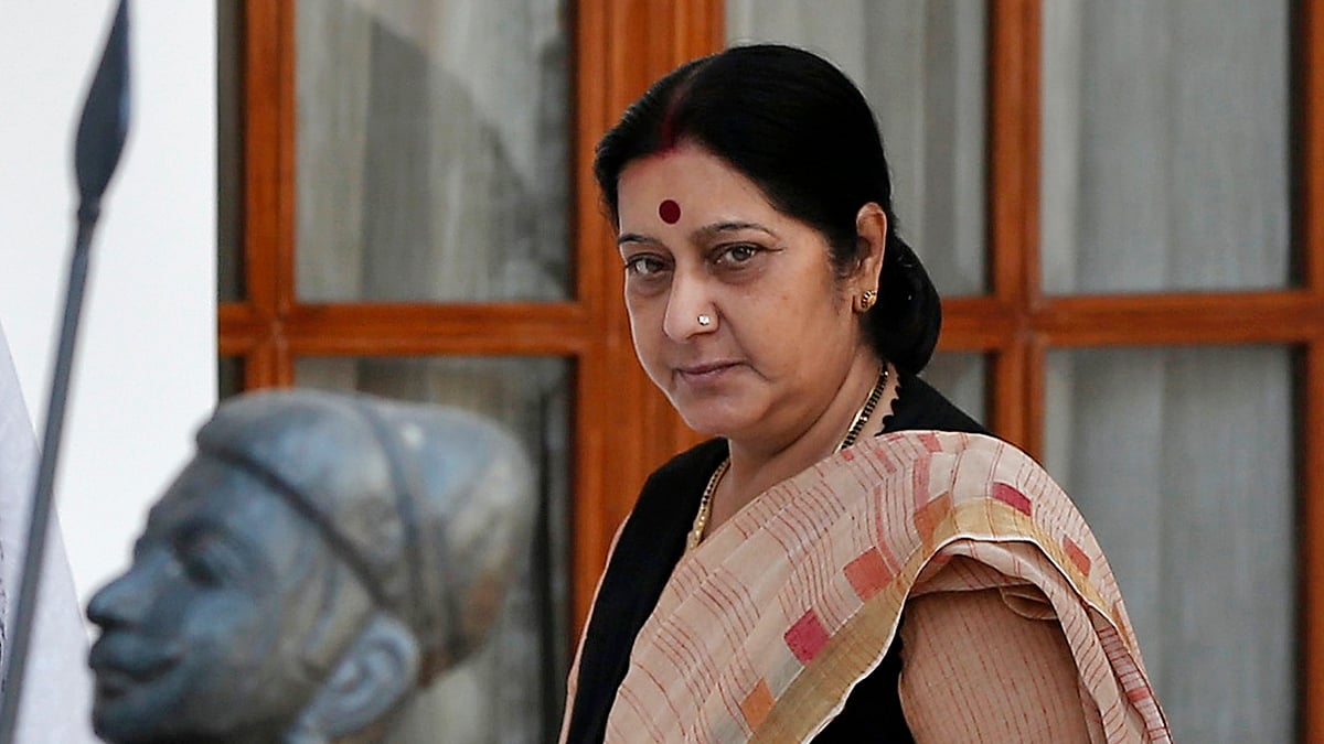 File photo of Sushma Swaraj, Minister of External Affairs. (Photo: Reuters)