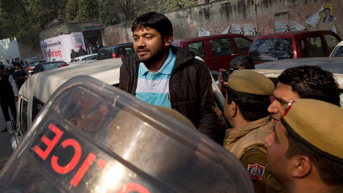 Arrested JNUSU President Kanhaiya Kumar alleges that he was attacked on a plane. (Photo: AP)