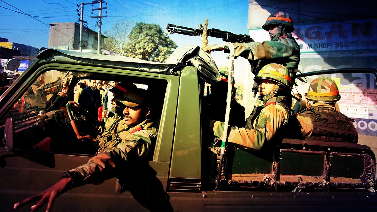 

A heavily armed group attacked the Pathankot Air Force Station on 2 January, killing seven security personnel. (Photo:<b> The Quint</b>)