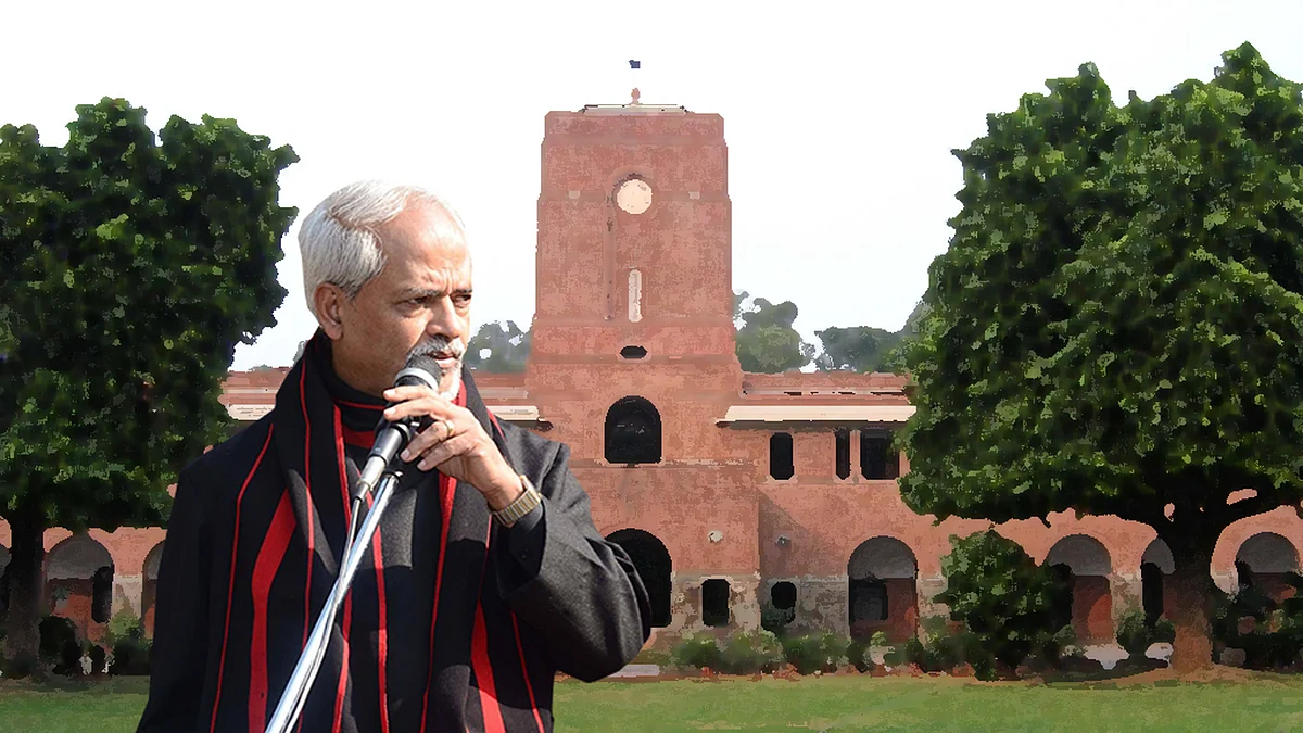 Valson Thampu retires, as John Varghese takes over as principal. (Photo: The Quint)