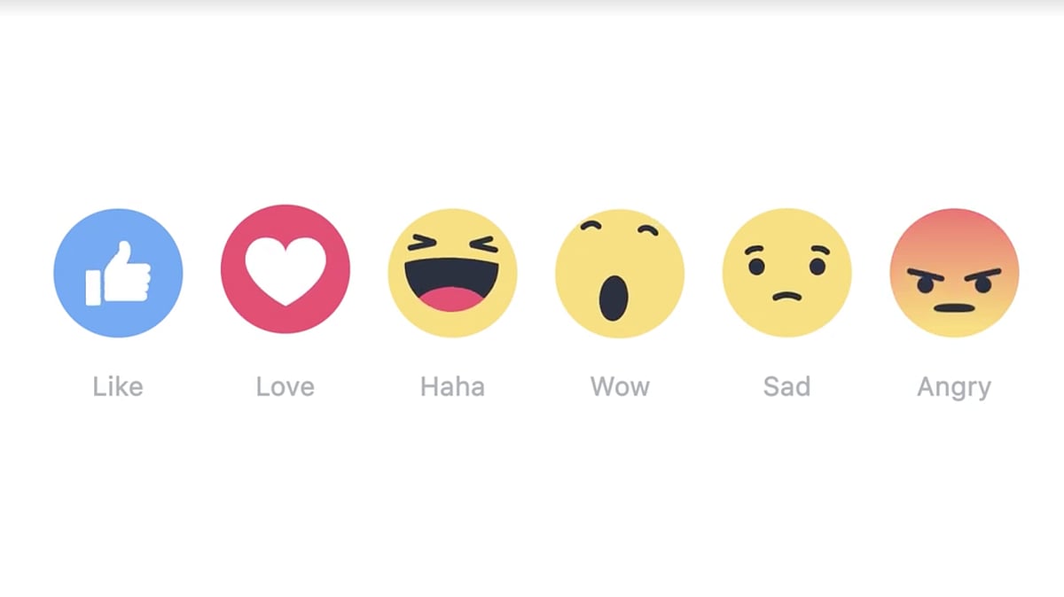 ‘Reactions’ provided by Facebook. (Photo Courtesy: Facebook/<a href="https://www.facebook.com/zuck/videos/10102670721833831/">MarkZuckerberg</a>)