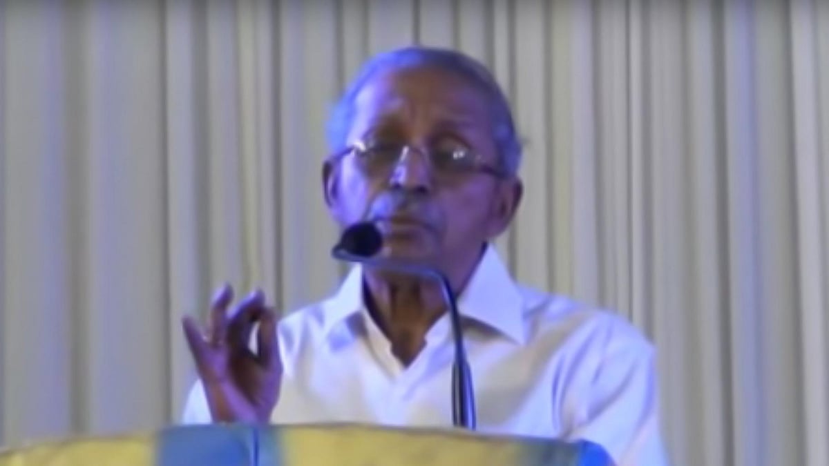 Malayalam literary scholar ONV Kurup. (Photo Courtesy: <a href="https://www.youtube.com/watch?v=ryAd2UUpNKM">YouTube/MonsoonMedia</a>)