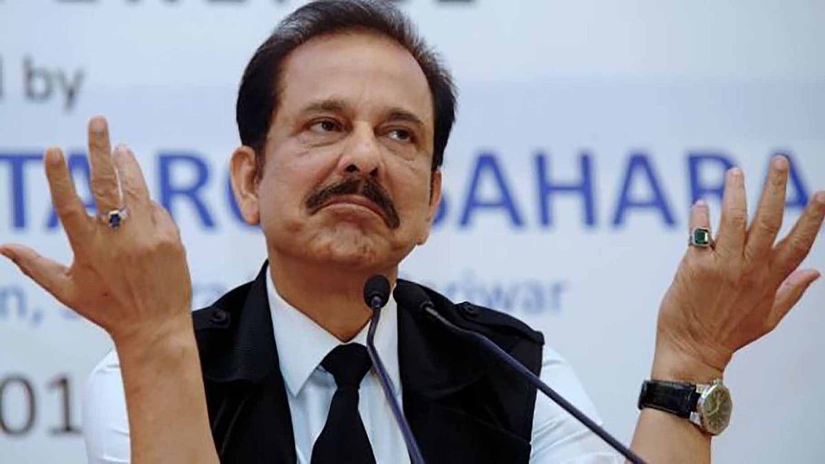 Sahara Group chief Subrata Roy. (Photo: PTI)