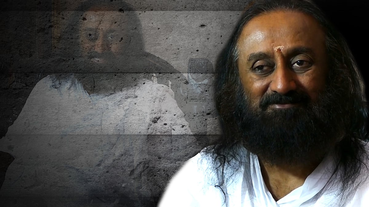 Sri Sri Ravi Shankar spoke to <b>The Quint</b> on issues like decriminalising homosexuality and ethics in business. (Photo: <b>The Quint</b>)