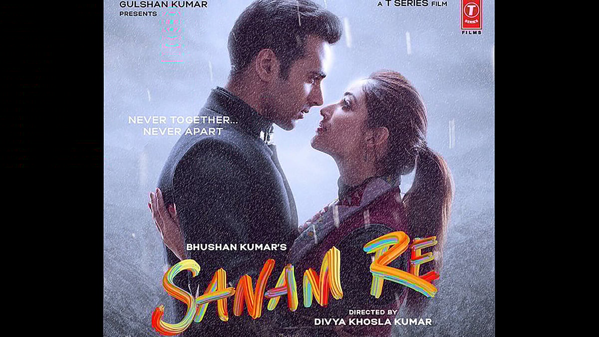 Poster of <i>Sanam Re</i>. 