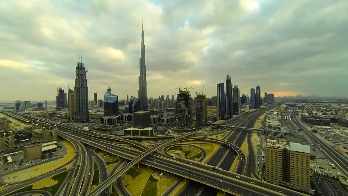 This incredible time-lapse video shows the hustle and bustle of Dubai throughout the day and into the evening. (Photo: AP screengrab)