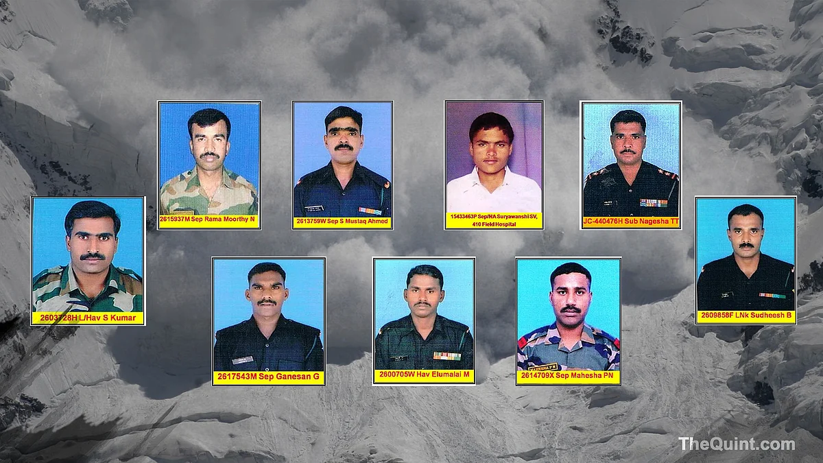 

The martyrs of Siachen. (Photo: <b>The Quint</b>)