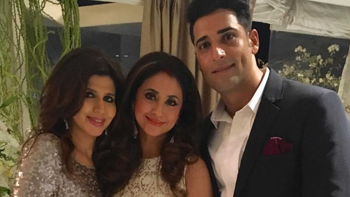 Urmila Matondkar with husband Mohsin Akhtar Mir and a friend (Photo courtesy: Instagram)