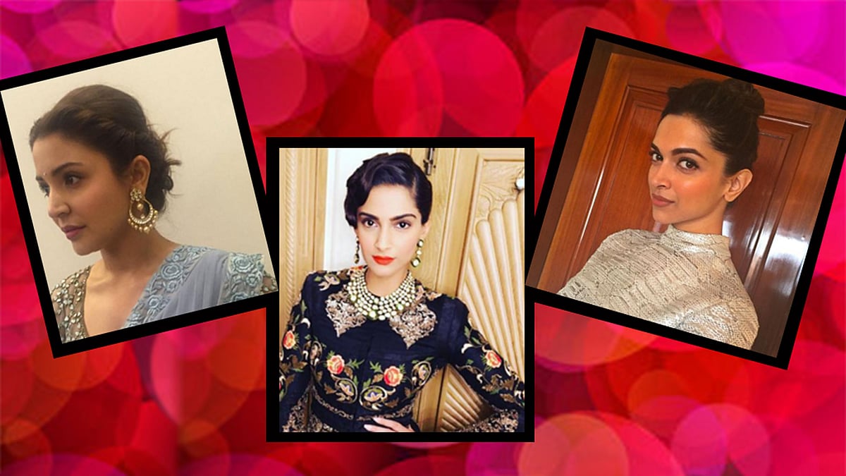 Anushka Sharma, Sonam Kapoor &amp; Deepika Padukone lend you hairstyle inspiration for the rash summers (Photos: Instagram)