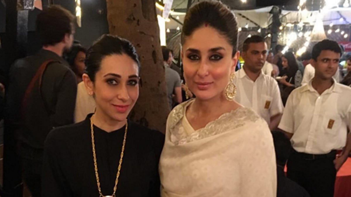 Karisma and Kareena Kapoor (Photo courtesy: Instagram)