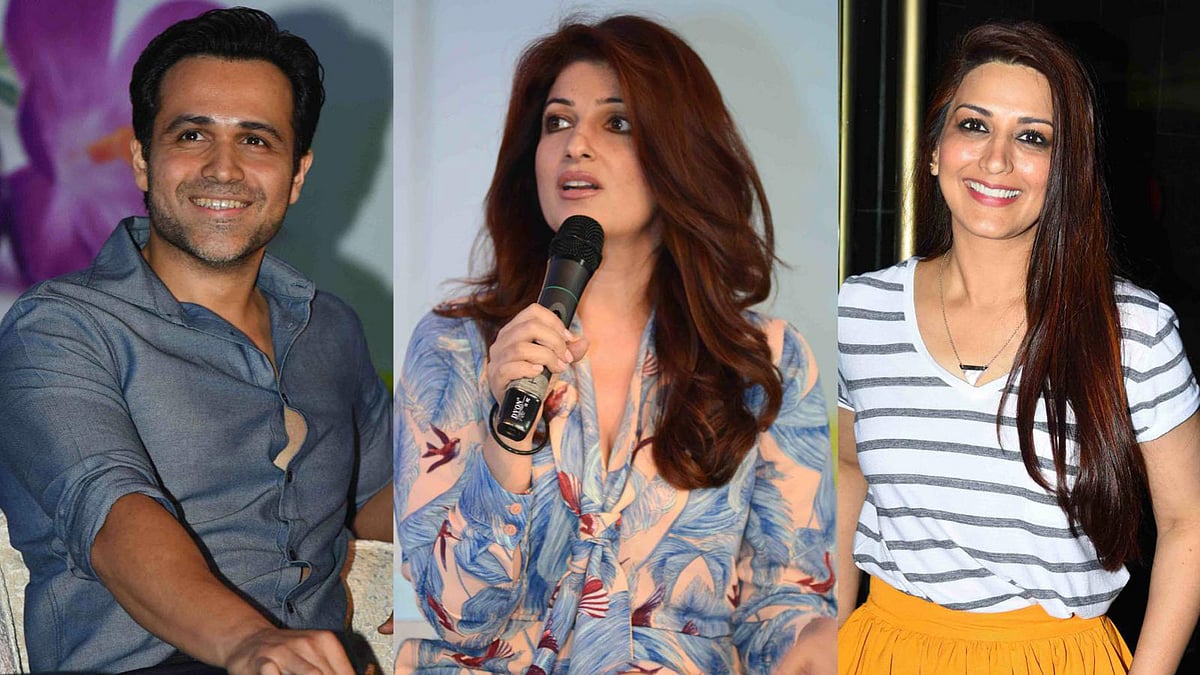 Emraan Hashmi, Twinkle Khanna and Sonali Bendre at Spring Fever 2016 (Photo: Yogen Shah)