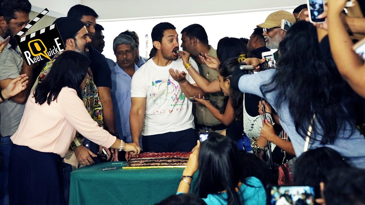 Aamir Khan’s birthday celebrations as he turns 51 (Photo: Yogen Shah)