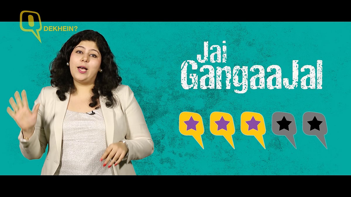 <i>Jai Gangaajal </i>review. (Photo Courtesy: The Quint)