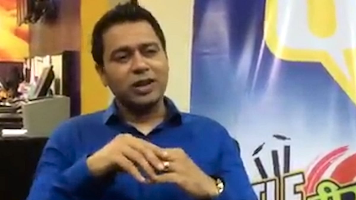 Aakash Chopra. (Photo: The Quint)