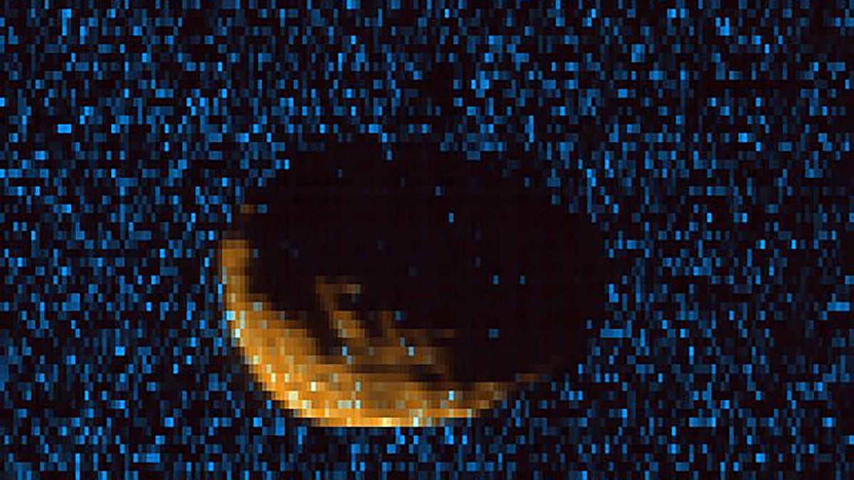 The UV photo of the Phobos. (Photo: <a href="https://twitter.com/NASAGoddard/status/704411967834996737">Twitter</a>)