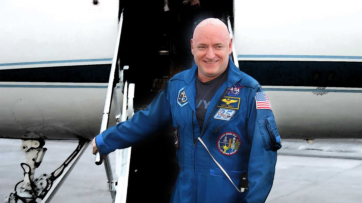 Scott Kelly returns to earth after spending 340 days in space. (Photo Courtesy: NASA)
