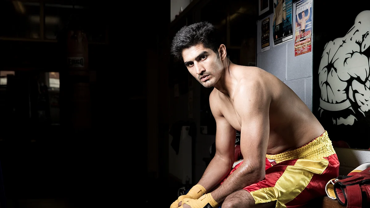 File photo of Vijender Singh. (Photo: IOS)