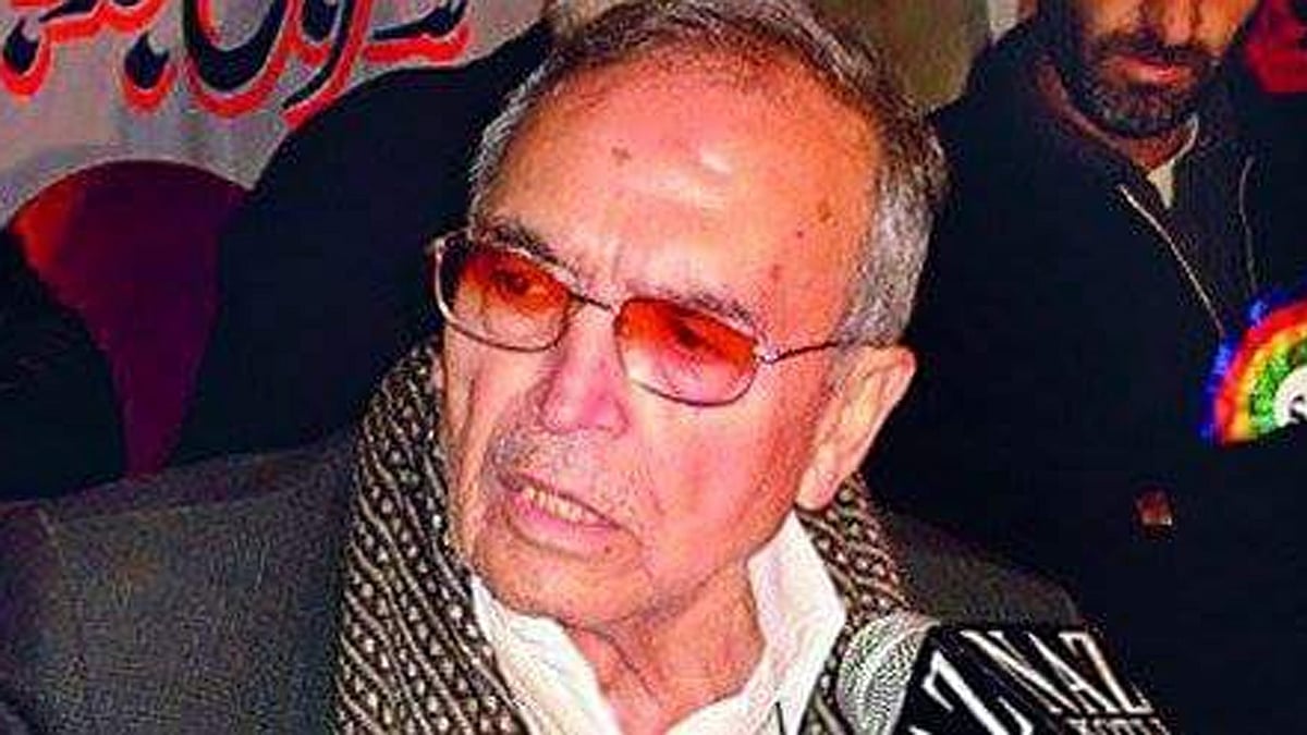 Amanullah Khan was the&nbsp;founder of Liberation Front (JKLF).&nbsp;(Photo: twitter/<a href="https://twitter.com/SmKashmiri">@<b>SmKashmiri</b></a>)