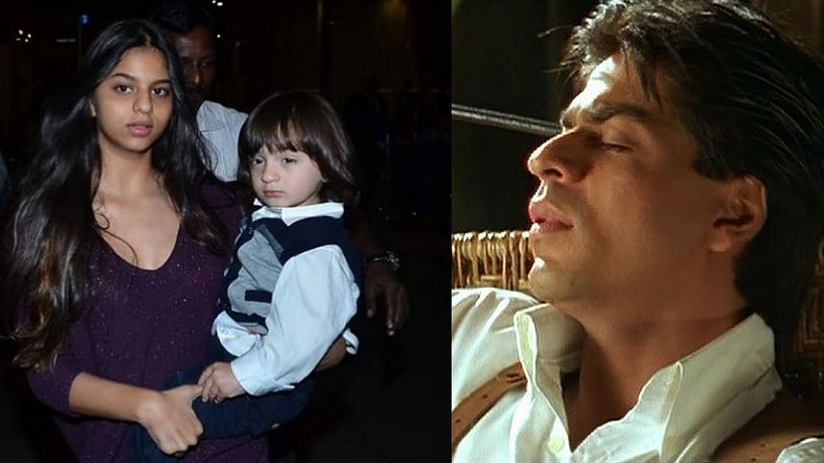 SRK had quite an MJ morning, thanks to his kids Suhana and AbRam (Photo: (L) Instagram/@iamsrk; (R) Yogen Shah)