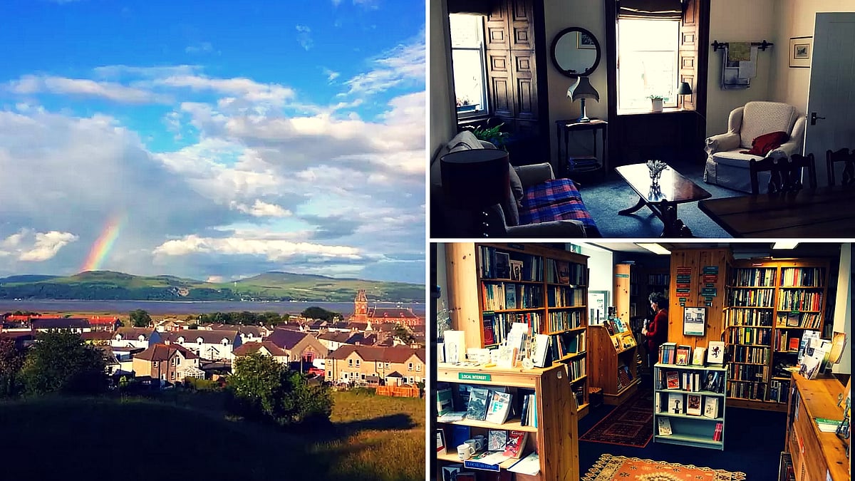 This might be the quaintest dream. (Photo Courtesy:<a href="https://www.facebook.com/TheOpenBookWigtown/"> Facebook/The Open Book</a>)