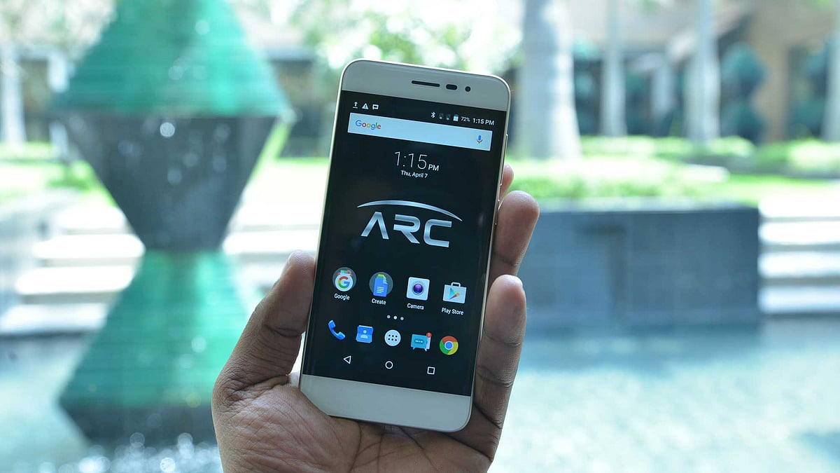 Panasonic Eluga Arc. (Photo Courtesy: Panasonic)