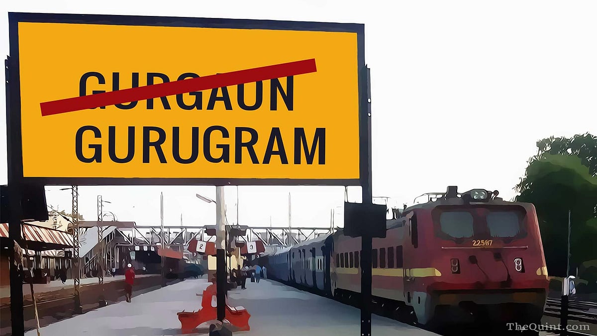 Gurgaon will now be called Gurugram and Mewti district will be called Nuh. (Photo: <b>The Quint</b>)