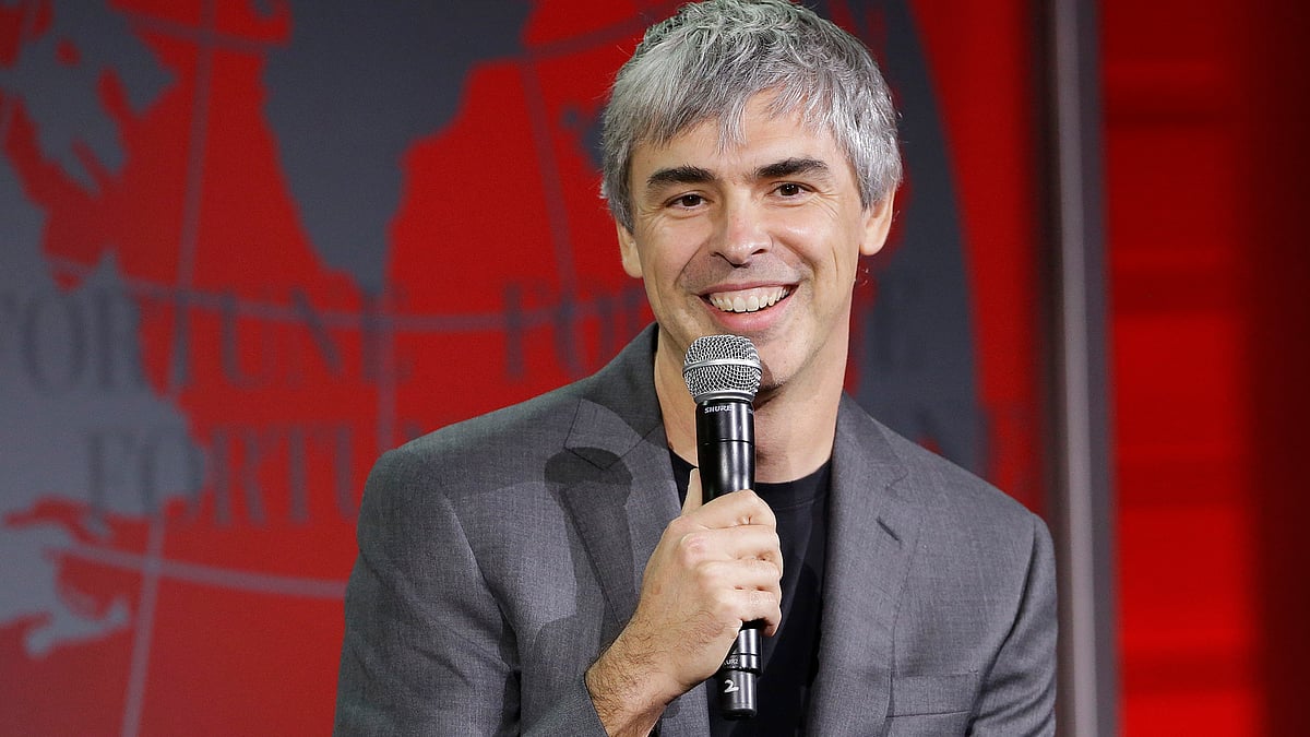 Alphabet CEO Larry Page speaks at the Fortune Global Forum in San Francisco. (File Photo: AP)