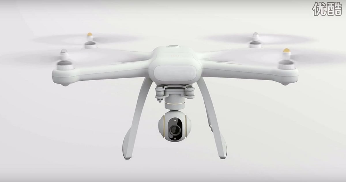 Xiaomi Mi Drone in all its full glory. (Photo Courtesy: YouTube screen grab)