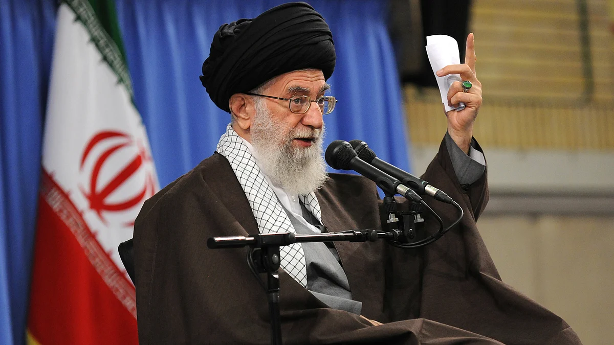 Iranian cleric Ayatollah Ali Khamenei. (Photo: AP)