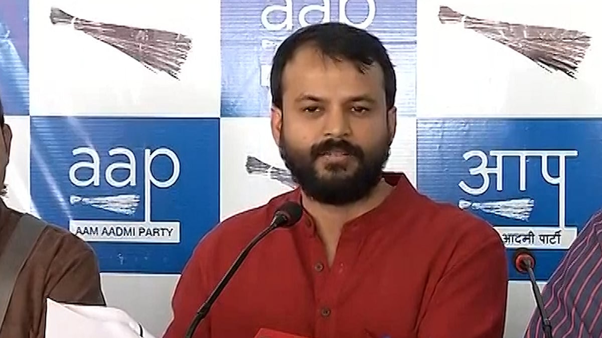 AAP alleged that charges against sadhvi Pragya Thakur were dropped in the 2008 Malegoan blast case and accused the BJP of weakening the NIA. (Photo: screengran/ANI)
