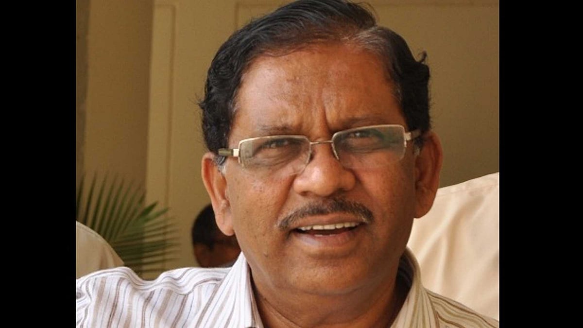 G Parameshwara, Home Minister of Karnataka. (Photo: The News Minute)