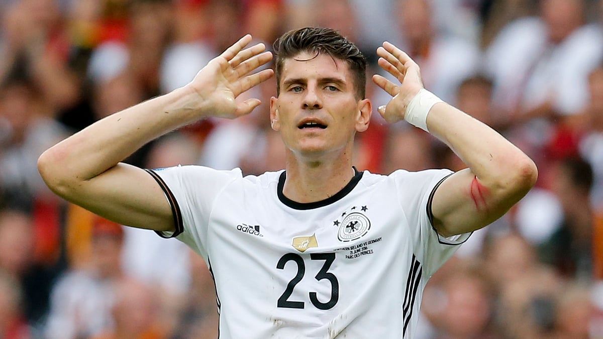 Gomez scored in the 30th minute over Northern Ireland on Tuesday. (Photo: AP)