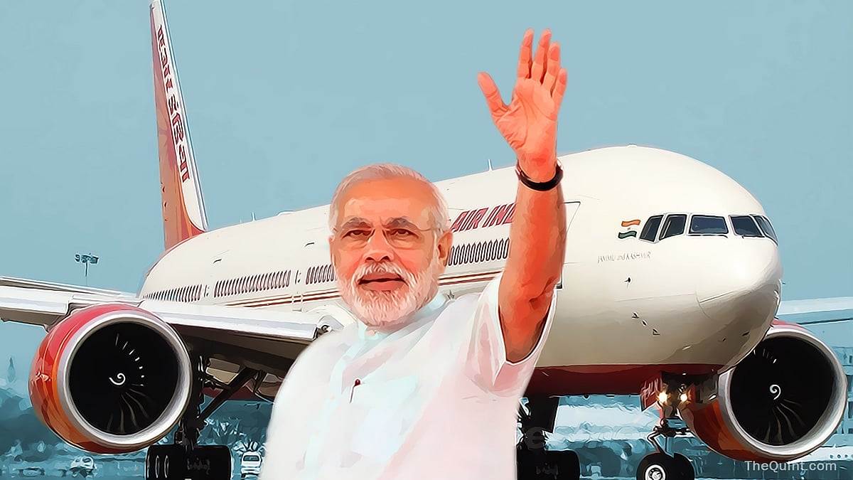 PM Modi likely to get a new Air India One aircraft to replace the old Boeing 747-400 (Photo: <b>The Quint</b>/Lijjumol Joseph)