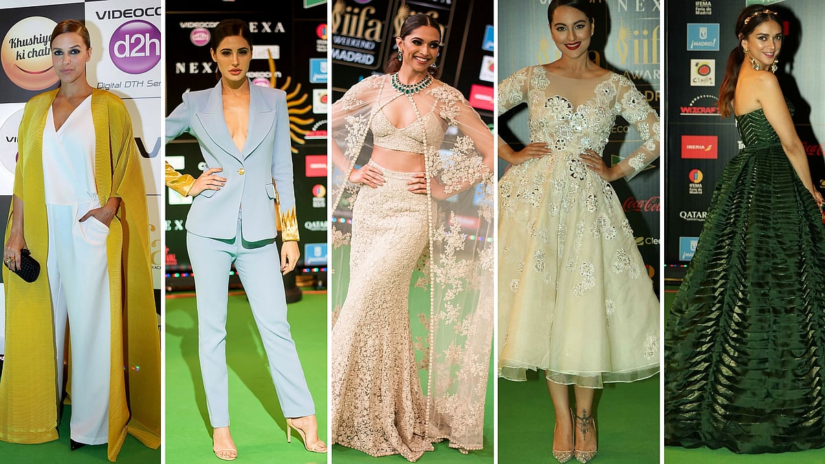 Neha Dhupia, Nargis Fakhri, Deepika Padukone, Sonakshi Sinha and Aditi Rao Hydari. (Photo: <b>The Quint</b>)