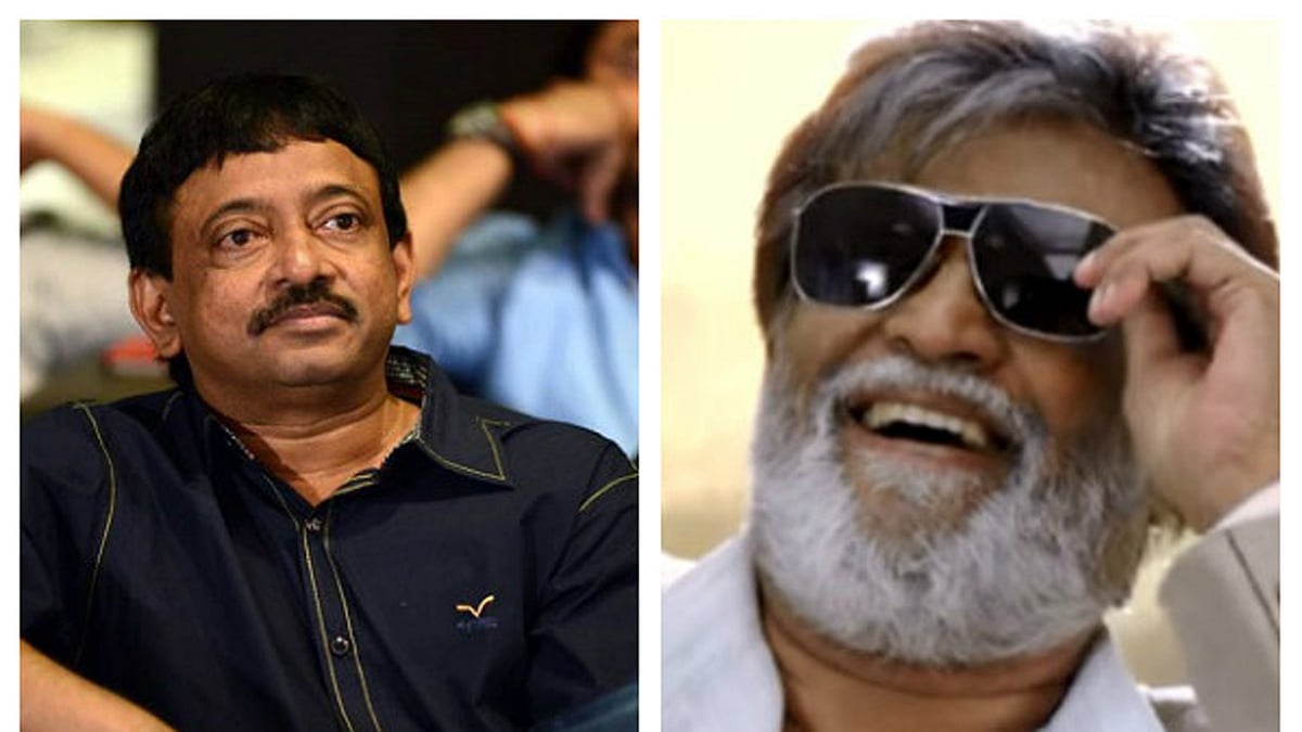 Ram Gopal Verma (<i>left) </i>Rajinikanth<i>(right). (</i>Photo: The News Minute)