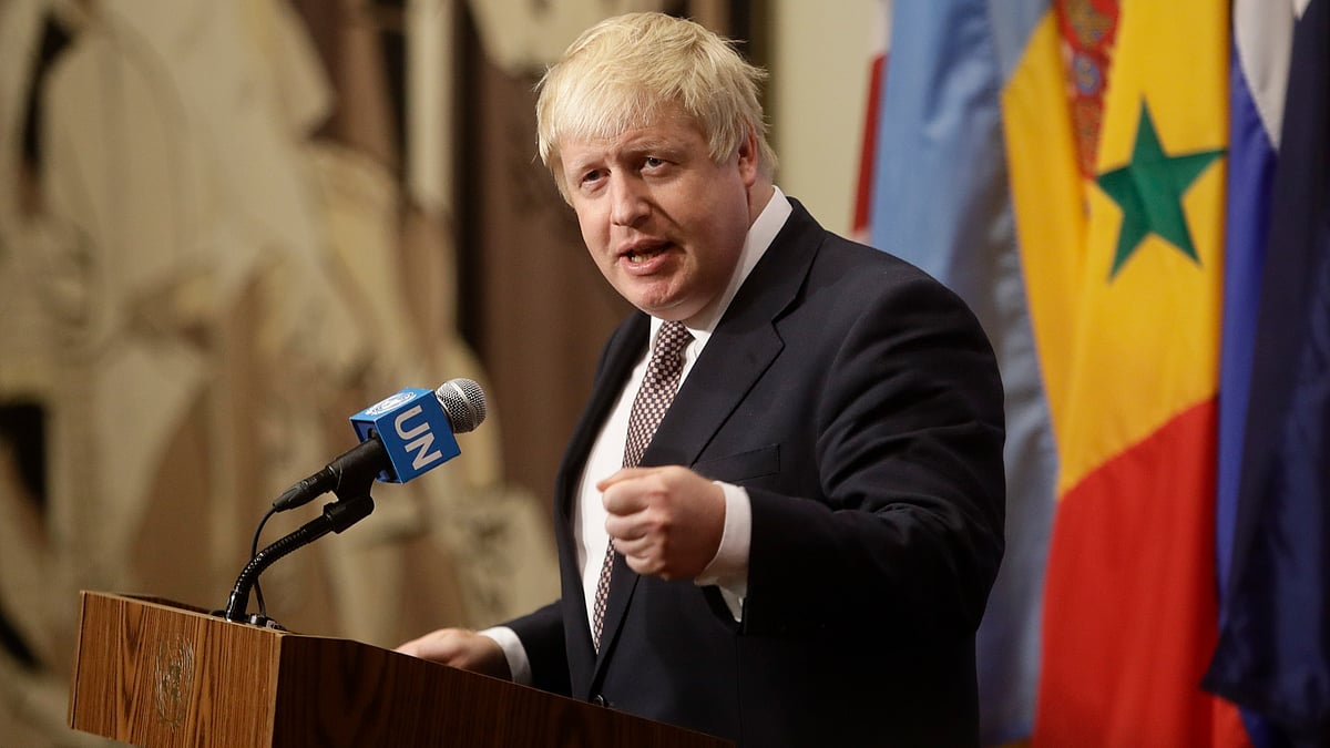 File image of UK PM Boris Johnson.