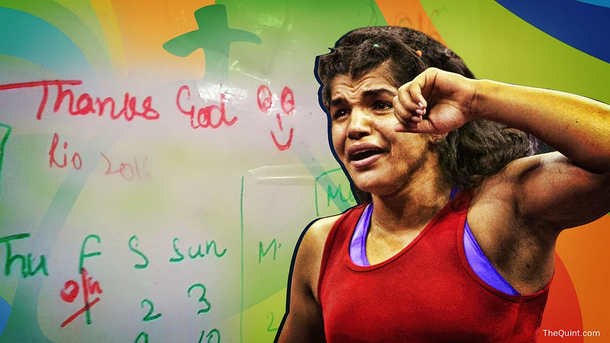 Sakshi Malik is one of the three female wrestlers to qualify for the Rio Olympics. (Photo: The Quint)
