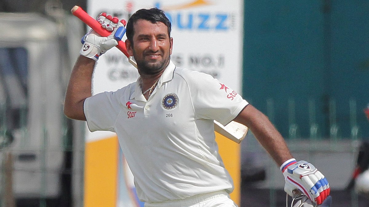 File Photo of Cheteshwar Pujara. (Photo: AP)