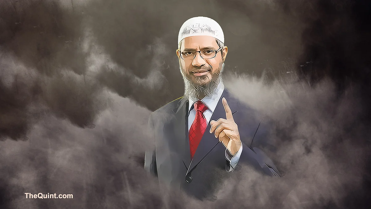 Zakir Naik (Photo: Hardeep Singh/<b>The Quint</b>)