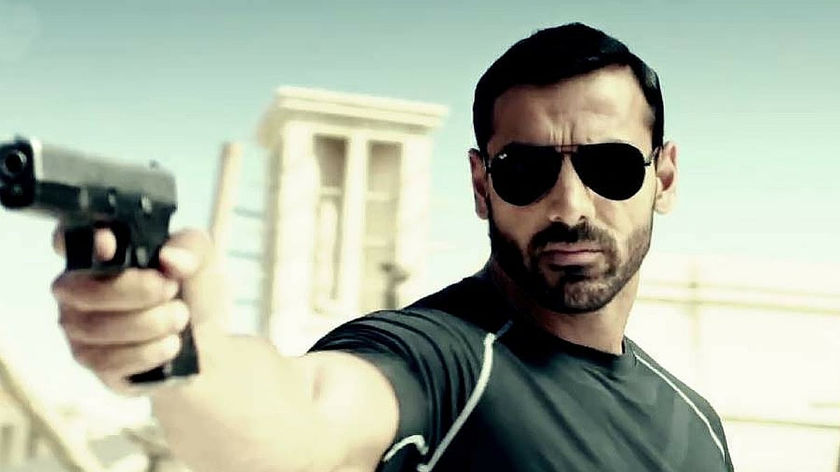 John Abraham in <i>Dishoom</i>.&nbsp;