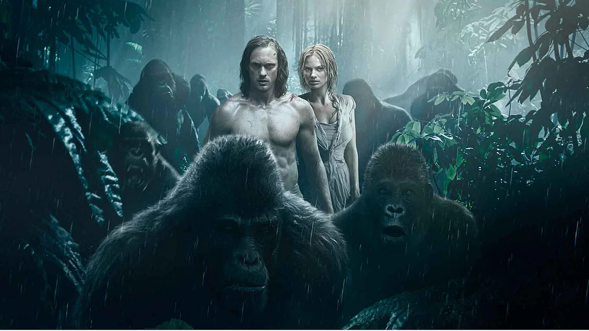 The movie fails to find it’s purpose and maintain the iconic character of Tarzan. (Photo Courtesy:<a href="http://http://wbpsites.com/tarzanadventure/us/tumblr/assets/images/backgrounds/art-v3-background.jpg"> legendoftarzan.com)</a>