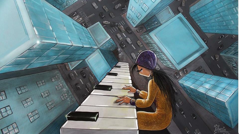 ‘Birds Have No Nation’ (Photo Courtesy: Facebook/<a href="https://www.facebook.com/Shamsia-Hassani-252100761577381/">Shamsia Hassani</a>)