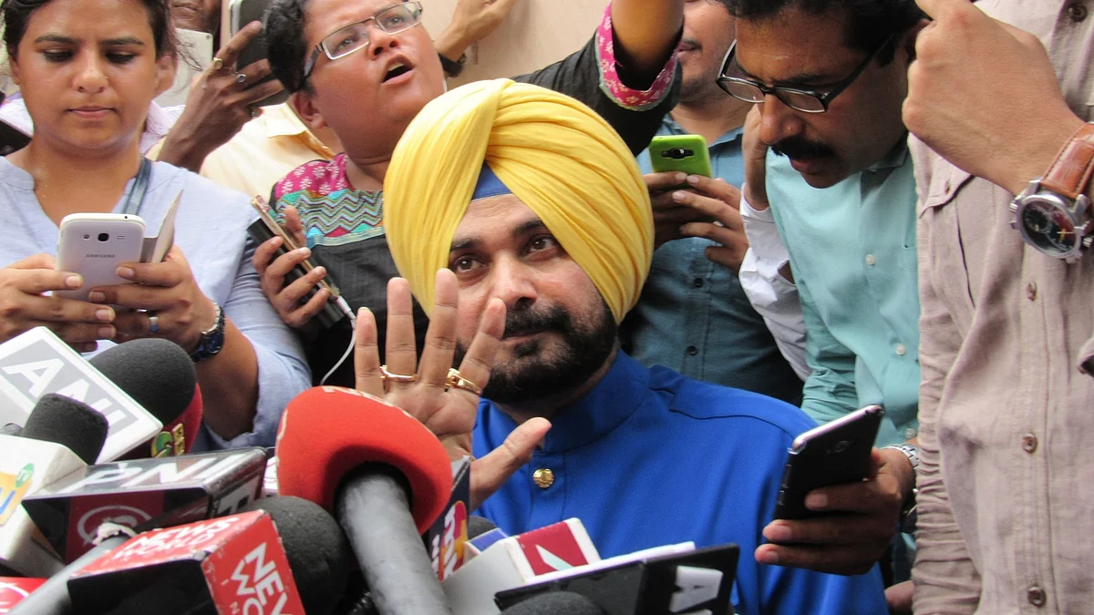 Navjot Singh Sidhu opened up on the reasons behind his resignation from the Rajya Sabha. (Photo: IANS)