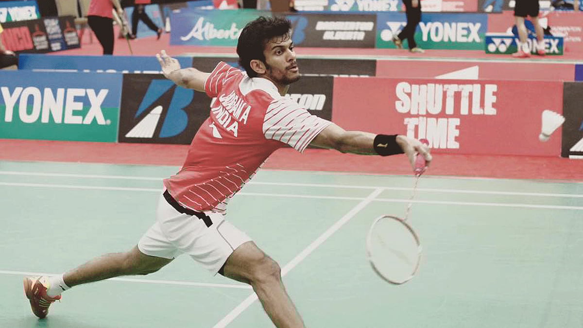 Pawar defeated compatriot Pratul Joshi while Jayaram outplayed Pedro Martins of Portugal to set up an all Indian quarterfinal. (Photo Courtesy: <a href="https://www.facebook.com/ajay289/photos/a.196471677064738.54634.189568094421763/1220349191343643/?type=3&amp;theater">Facebook/Ajay Jayaram</a>) 
