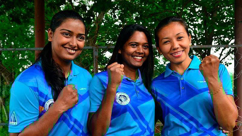 Deepika Kumari, Laxmi Rani Majhi and Laishram Bombayla Devi are representing India in the women’s archery event, as well as the individual event at this Games. 