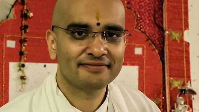 Brahmachari Vrajvihari Sharan joins them as the first Hindu chaplain in an American college. (Photo: Facebook <a href="https://www.facebook.com/BrSharan?fref=ts">Brahmachari Vraj Vihari Sharan</a>)