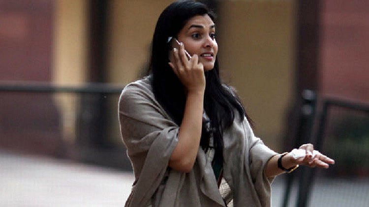 Actor-turned-politician and ex-Congress MP, Ramya. (Photo: The News Minute)